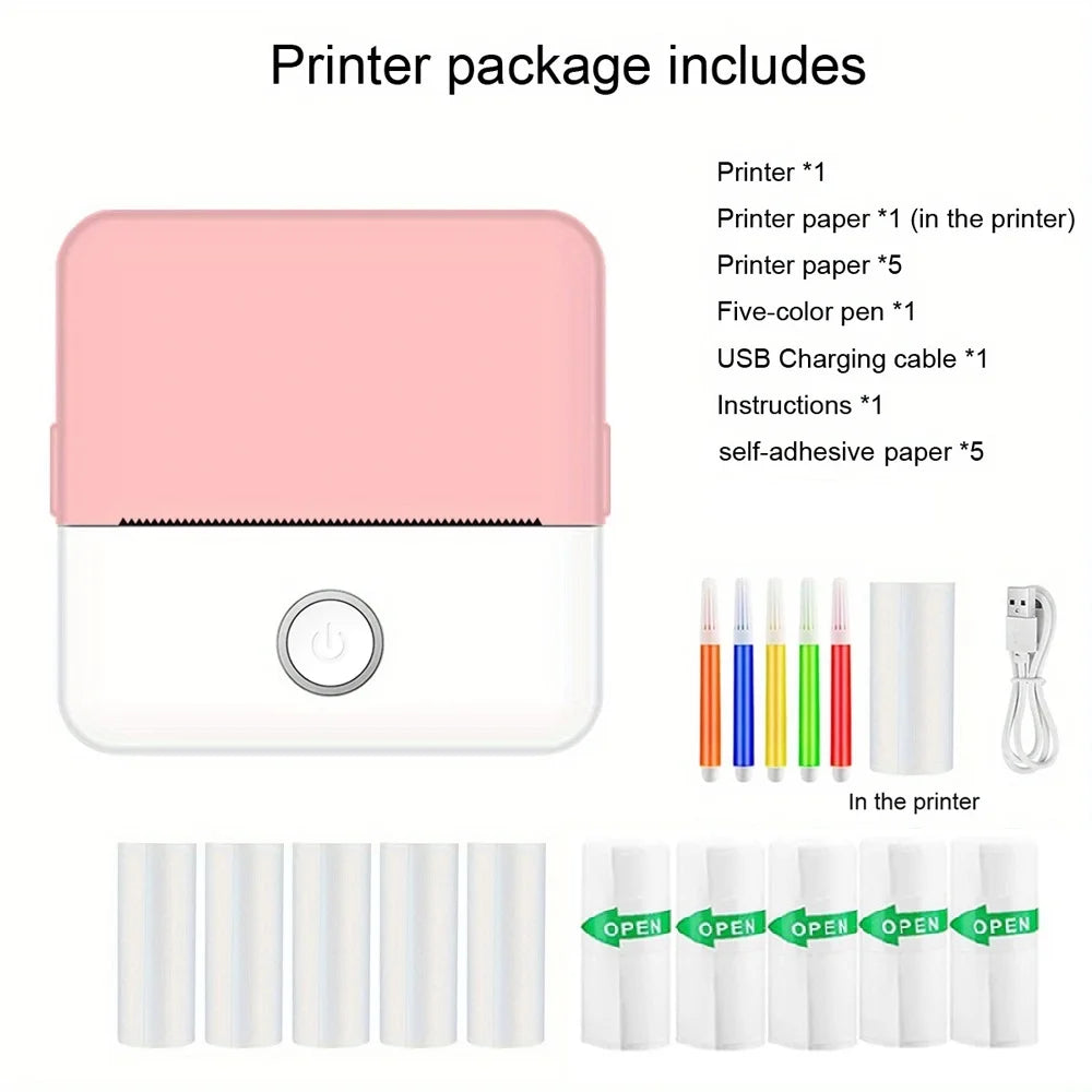 SnapPrint - Compact & Portable Mini Printer