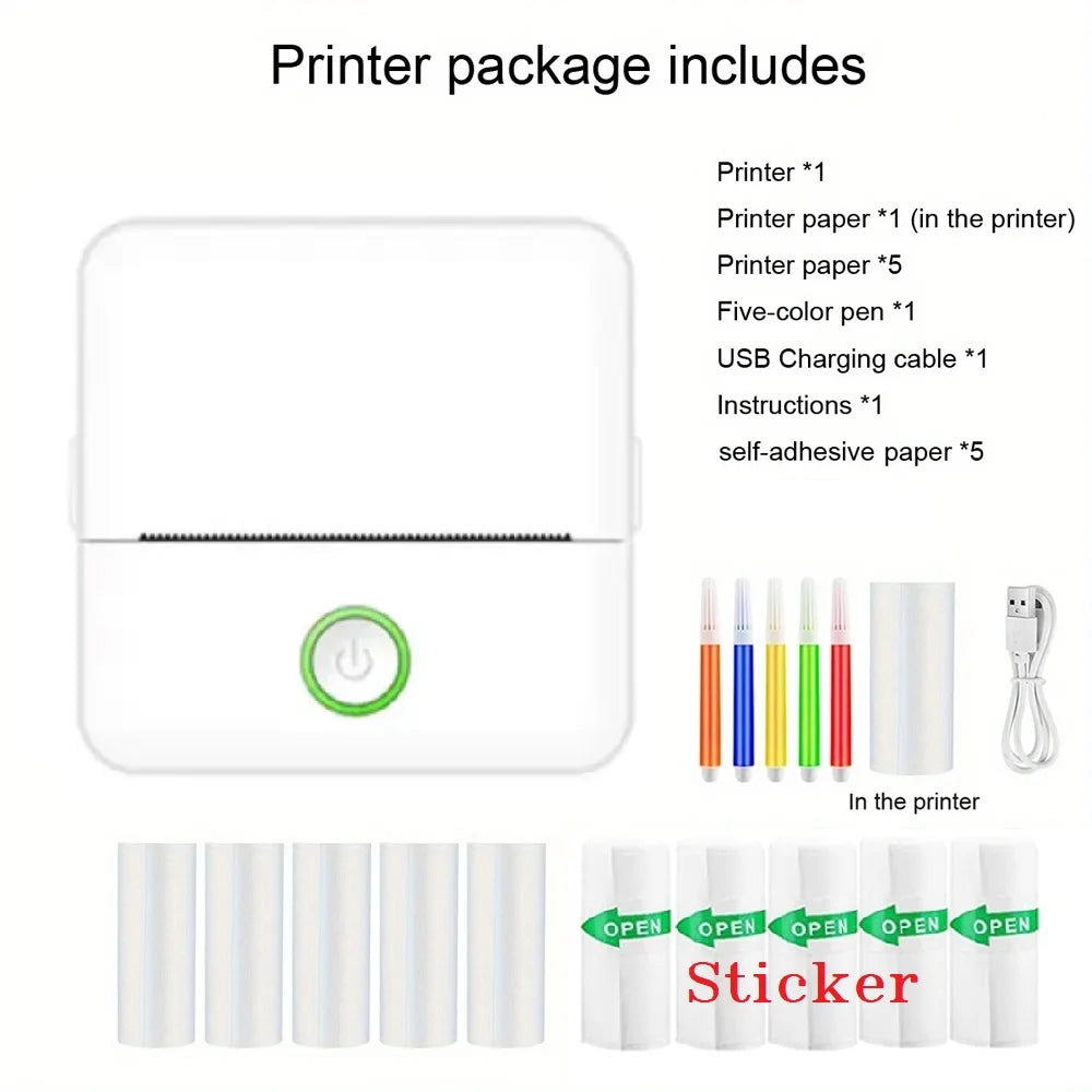 SnapPrint - Compact & Portable Mini Printer