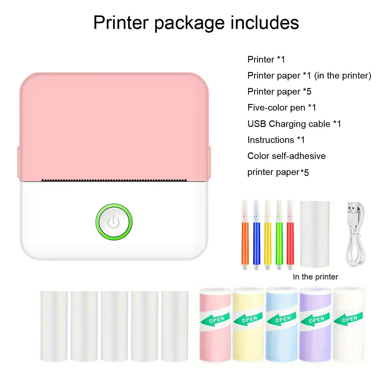 SnapPrint - Compact & Portable Mini Printer