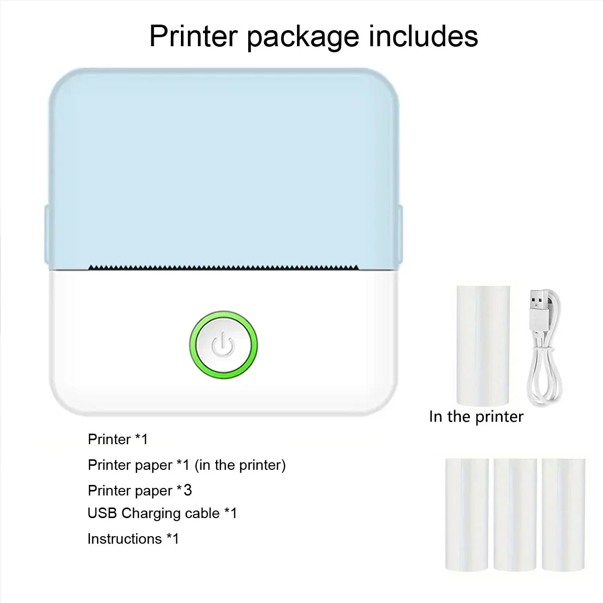 SnapPrint - Compact & Portable Mini Printer